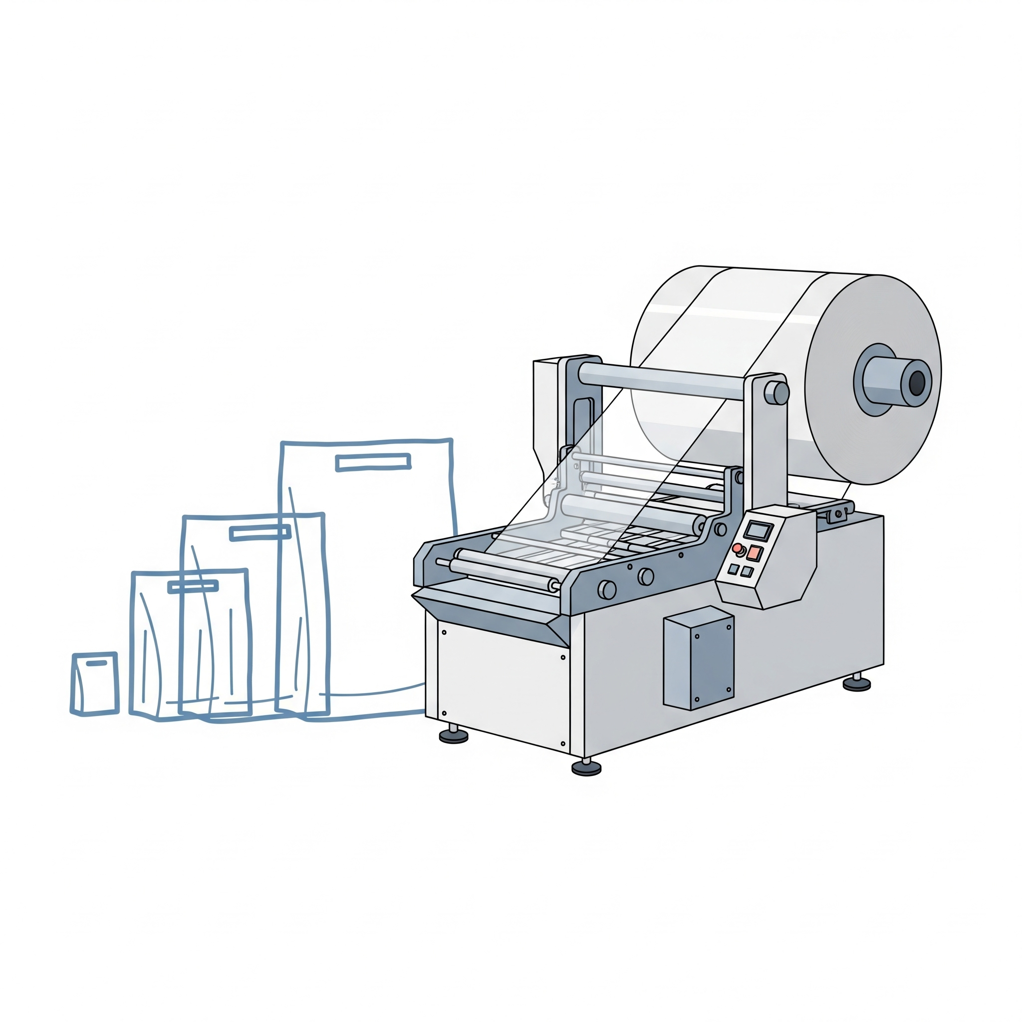 製袋式包装機 特徴1